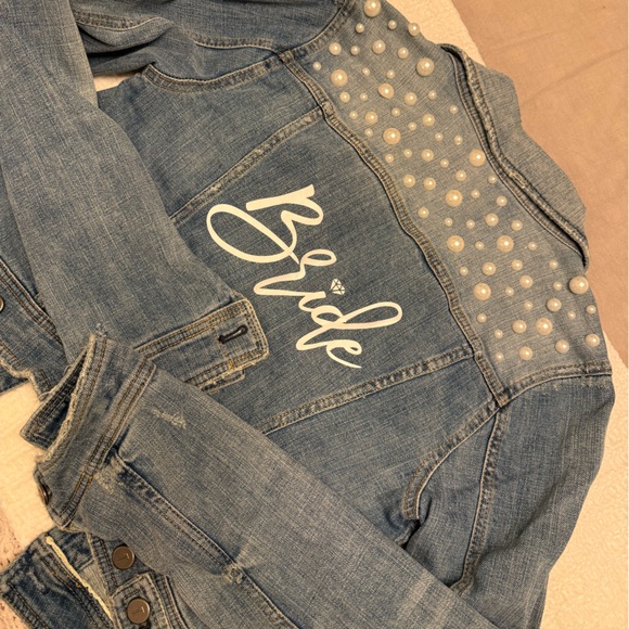 Bride, Pilcro and the Letterpress Light Blue Denim Jacket - Picture 8 of 10